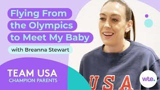 Flying From the Olympics to Meet My Baby | #TeamUSA #ParentChampions