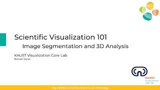 Scientific Visualization 101: Introduction to Image Segmentation and 3D Analysis