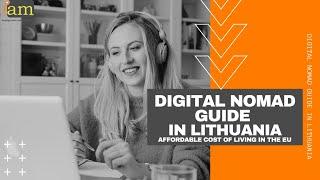 How To Be a Digital Nomad In Lithuania