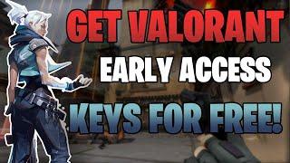 How To Get Valorant Beta Key FOR FREE! (Play Valorant CLOSED BETA!)