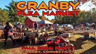 The Granby Flea Market Never Disappoints! Awesome Finds, As Always! Fall 2024, Part One!