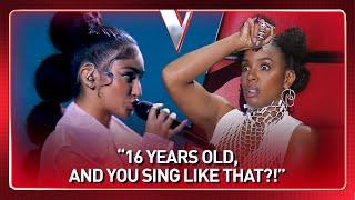 16-Year-Old SHOCKS everyone with her UNIQUE sound in The Voice | #Journey 145