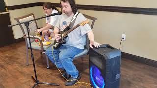 Jerald Rae performing at the Villas of jackson. July 2nd, 2021.