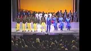 The Manhattans, Cadillacs, Drifters, Temptations & Four Tops - Battle of the Groups (@Apollo 1985)