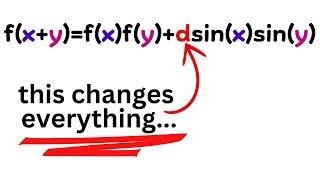 a nice "perturbed" functional equation