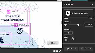 Editing Audio in VideoScribe for Browser