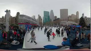 Skating at Bryant Park