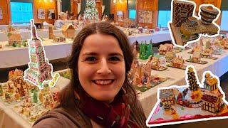 Festival of Gingerbread Fort Wayne Indiana  150 Houses  Vlogmas 2024 