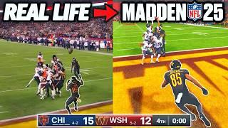 I Recreated TOP PLAYS From NFL Week 8 in Madden 25!