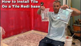 How to install tile on a Tile Redi base. Tips, tricks, and updated info concerning the system.