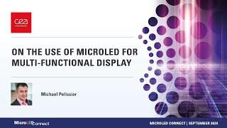 CEA | On the Use of MicroLED for Multifunctional Display