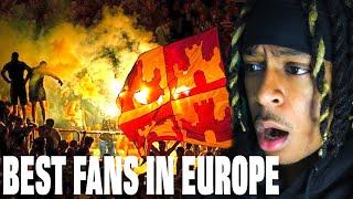 THIS IS INSANE!!! Basketball Fan Reacts to World's Best Football Fans/Ultras: EUROPE