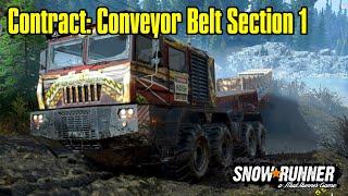 SnowRunner | Conveyor Belt Section 1 | Flooded Foothills - Yukon, Canada