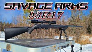 Savage Arms 93R17 Rifle Review and Accuracy Test