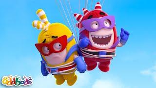 Los Oddbods Se Convierten en Superhéroes. | Caricaturas | Videos Graciosos Para Niños | Oddbods