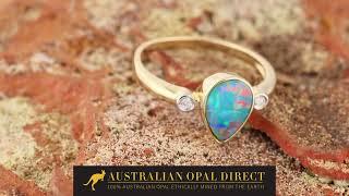 Opal Rings, Opal Wedding Rings, Black Opal Rings - Australian Opal Direct | Worldwide Shipping