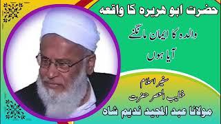 Molana sayed Abdul Majeed Nadeem Shah @hannystudiomix3253 Islamic taqreer