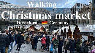 Walking tours Christmas market in Düsseldorf city germamy @Rumetravel