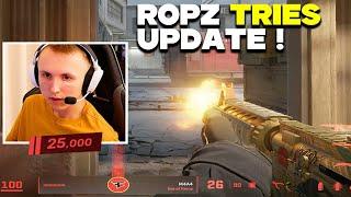 ropz ALSO TRIES CS2 TRAIN MAP FOR THE FIRST TIME !