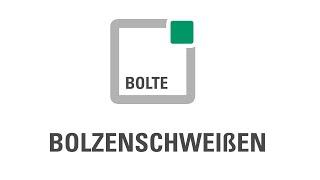 Videoanleitung Bolte Bolzenschweißgeräte der LBS-Serie mit Kontaktschweißpiste PKM-1 B