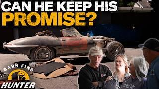 High School Memories Resurrecting a Jaguar E-Type & Missing Parts Inside | Barn Find Hunter