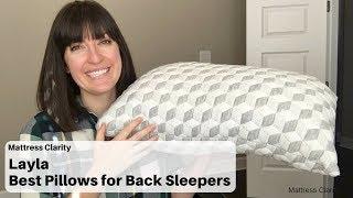 Layla - Best Pillows for Back Sleepers