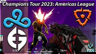 CLOUD9 vs EG All Maps | Valorant Champions Tour 2023: Americas League