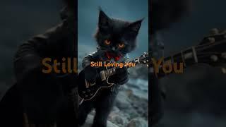 Cat Performing Still Loving You by The Scorpions #cat #rockmusic #thescorpions