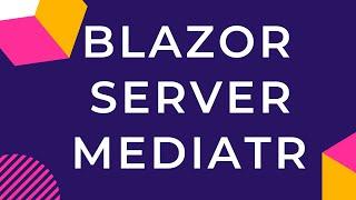 Blazor Server MediatR simple Event Sourcing