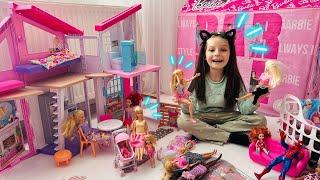 Baby Barbie Videosu!ADA İLE ODASINDA EVCİLİK OYNADIK!Kız Oyunları,Barbie ve Chelsea Evcilik Videosu