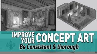 Consistent and thorough concept art Improve your designs