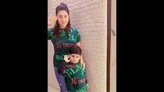 Apu Biswas and her son new tiktok status video...2021...