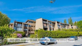 Burnaby Condo 4K Video Tour | 207 9101 Horne Street, Burnaby B.C. | Lapp Real Estate Group