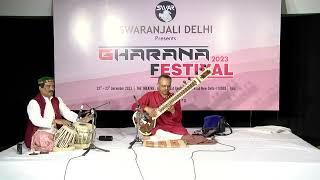 Gorakh Kalyan | Gharana Festival 2023 | Swaranjali| Delhi | Subrata De | Sitar |  Part 2