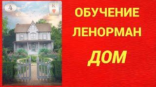 Обучение гаданию на Оракуле Ленорман. Карта Дом.
