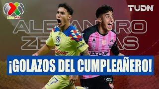 ¡ANDA DE FIESTA!  Golazos de Alejandro Zendejas con Necaxa y el América | TUDN