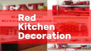 Red Kitchen Decoration