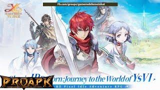 Ys 6 Idle:The Ark of Napishtim Gameplay Android / iOS