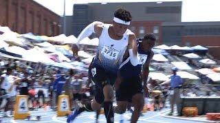 Legally Blind Sprinter Noah Malone Strives For Greatness