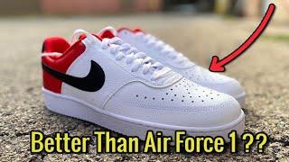 NIKE COURT VISION LOW | BEST AFFORDABLE SNEAKER? | REVIEW & ON FEET! 