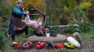 Authentic Cooking: Whole Lamb in an Underground Tandoor 