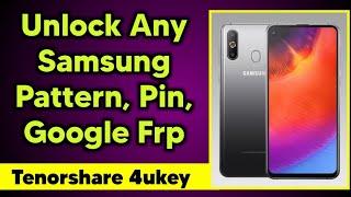 How to Unlock Any Android phone PIN, Password, Pattern Lock Tenorshare 4ukey Android | Samsung Frp