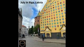 Riga, Latvia in July  #travel #tourism #europe