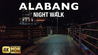 Alabang Evening Walk | 4K HDR | Alabang Muntinlupa Metro Manila Walking Tour