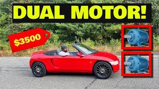 We Put Two Electric Motors in Hondas Smallest Sports Car and it Rips!