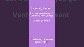 Venting station