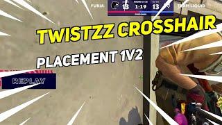 Daily Csgo Plays: TWISTZZ CROSSHAIR PLACEMENT 1V2