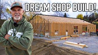 Building My Gigantic DREAM Shop! (Part 1)