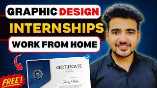 𝐆𝐫𝐚𝐩𝐡𝐢𝐜 𝐃𝐞𝐬𝐢𝐠𝐧𝐢𝐧𝐠  Work From Home Internships | Free Online Internship for Students in 2024