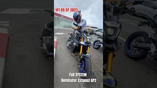 Dominator Exhaust GP3 MT 09 SP 2023